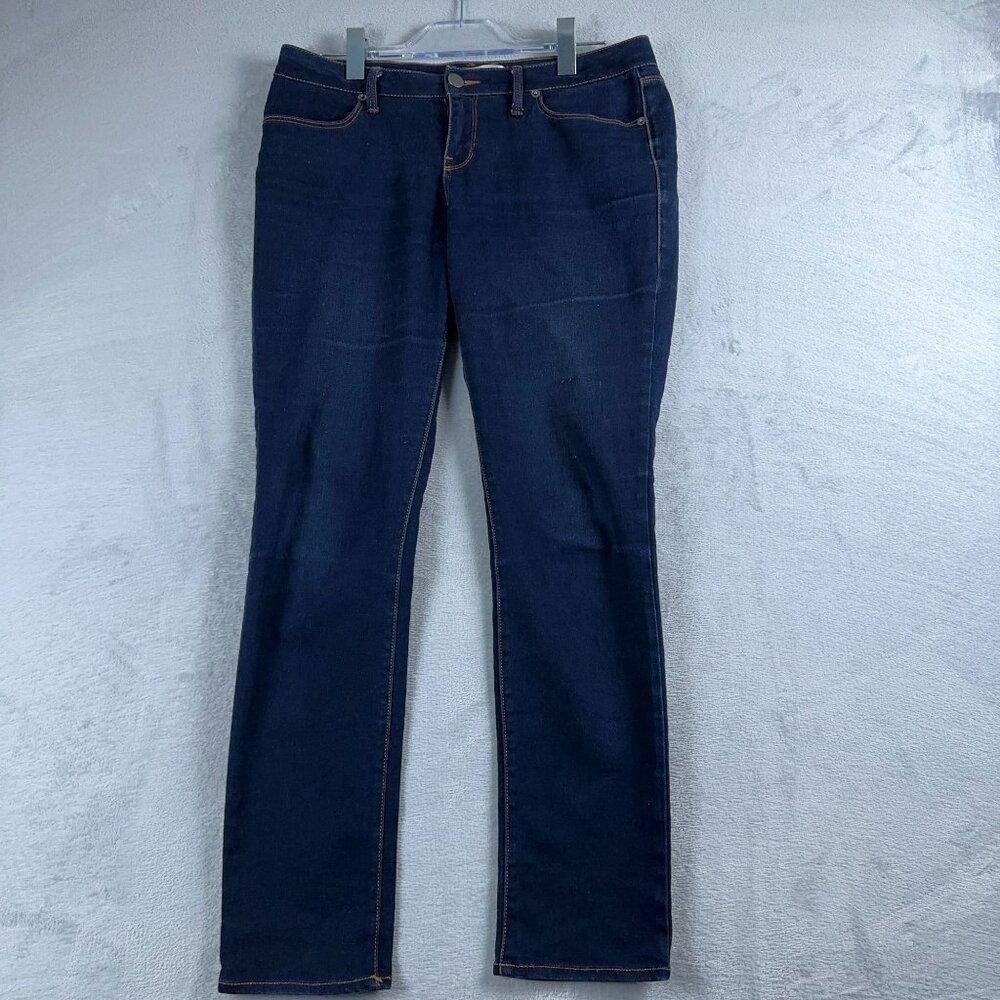 No Boundaries Skinny Jeans NJ35B720K Embroidered Pockets Womens Blue Size 13